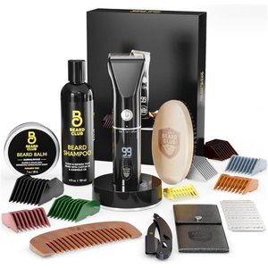 Mens Grooming Kit & PT45 Beard Trimmer for Men - Professional Cordless Trimmer